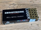 Shootmore 124grs FMJ 50st