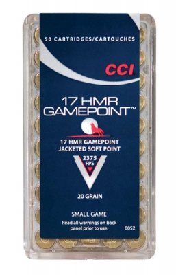 CCI Gamepoint 17HMR 50st