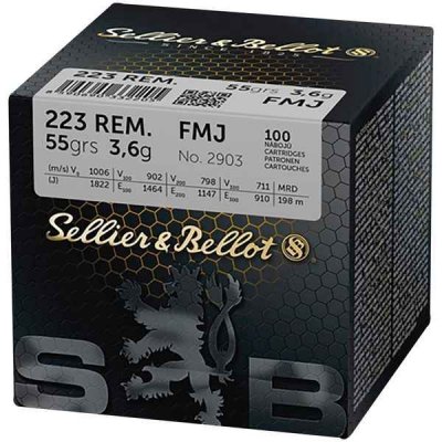 S&B .223Rem 55grs FMJ 100-pack