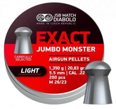 JSB Exact Jumbo Monster Light 5,52mm